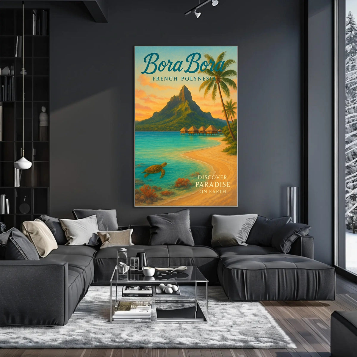Bora Bora Discover Paradise Poster