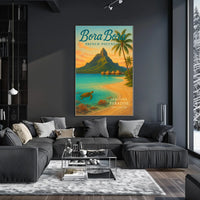 Bora Bora Discover Paradise Poster