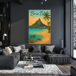 Bora Bora Discover Paradise Poster