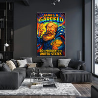 James A. Garfield 20th President Poster PosterGoat