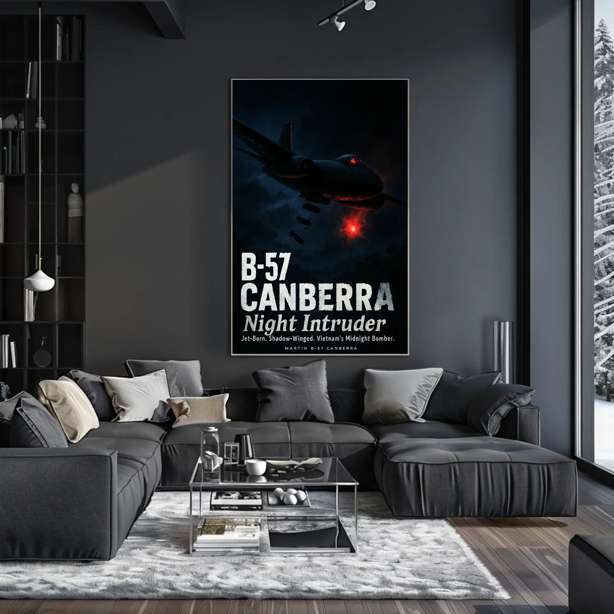 B-57 Canberra Night Intruder Poster
