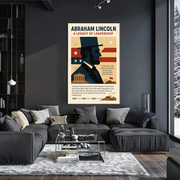 Abraham Lincoln 16th President Poster PosterGoat