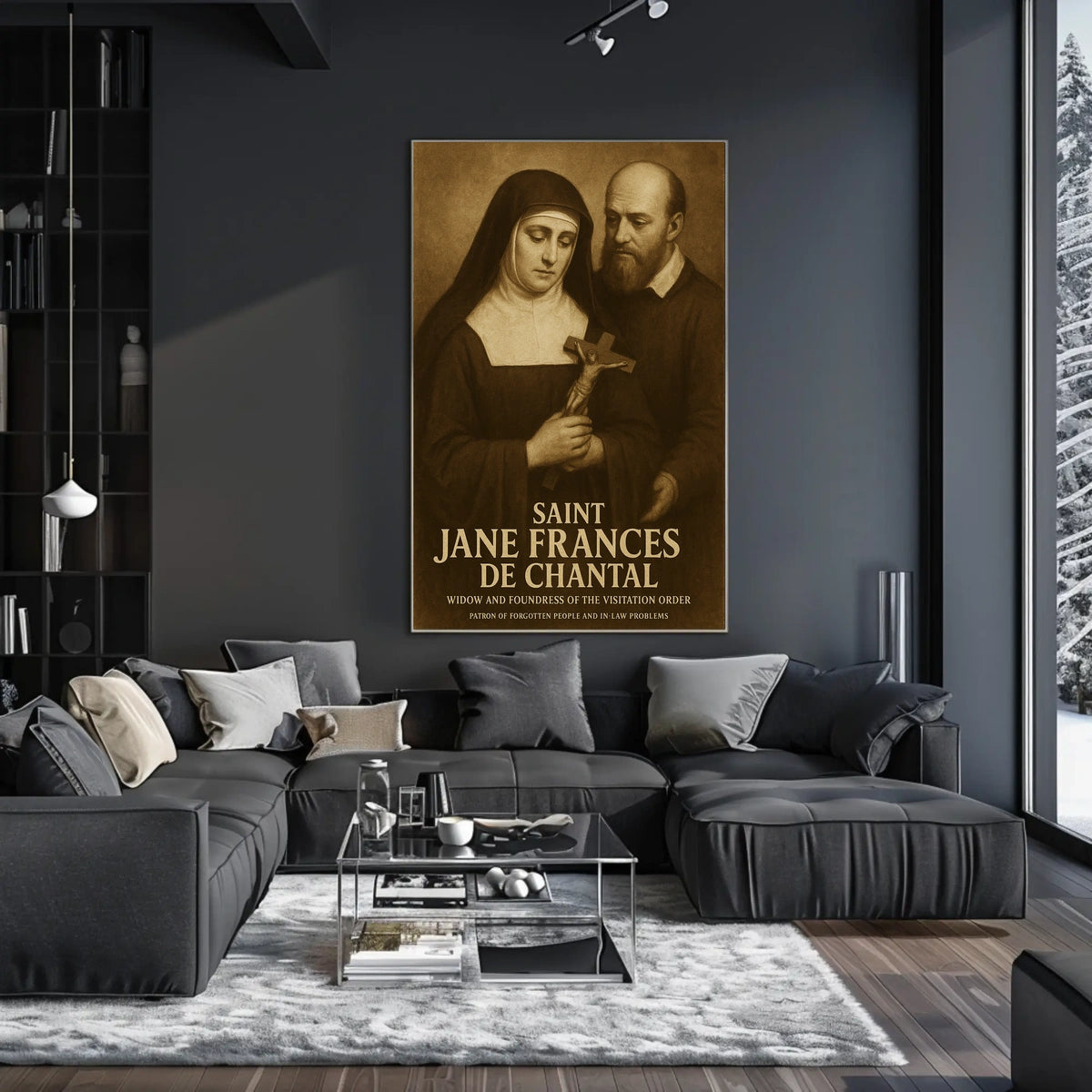 Saint Jane Frances De Chantal Poster
