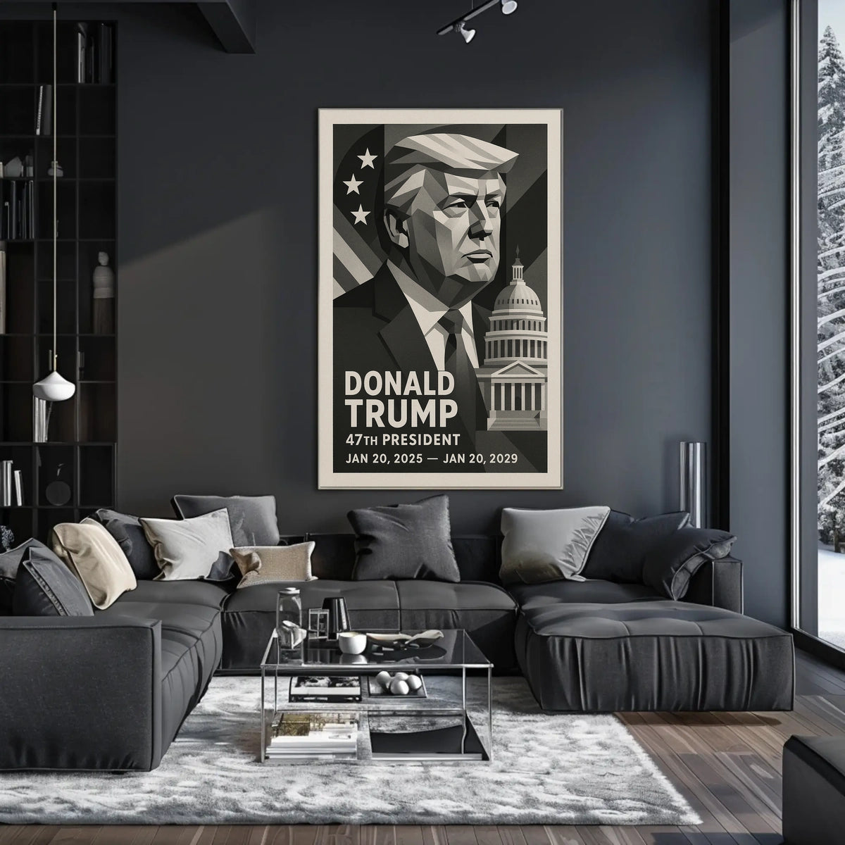 Donald Trump 47th President Poster