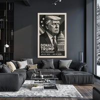 Donald Trump 47th President Poster