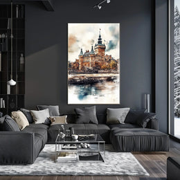 Denmark Kronborg Castle Helsingor View Poster