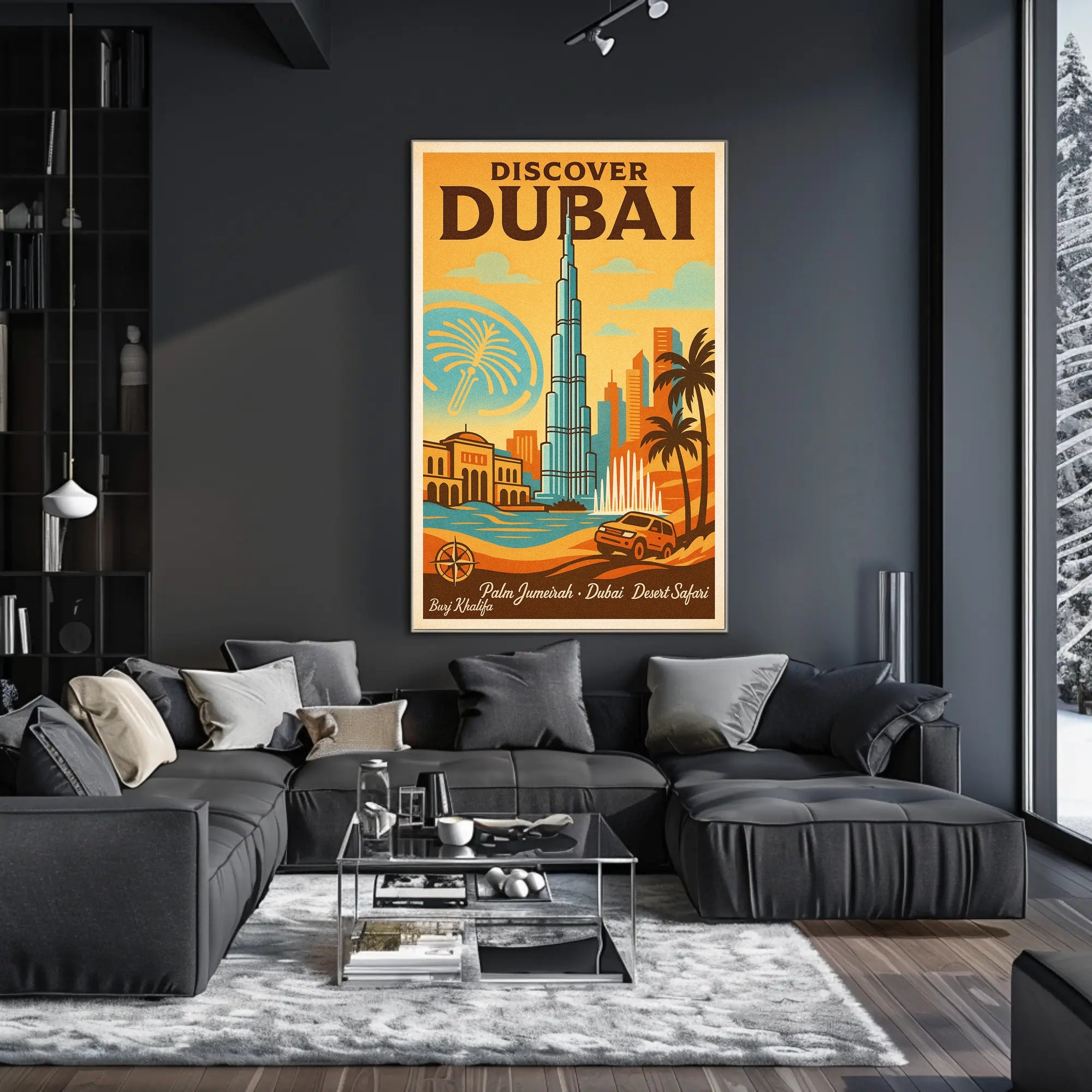 Discover Dubai Poster