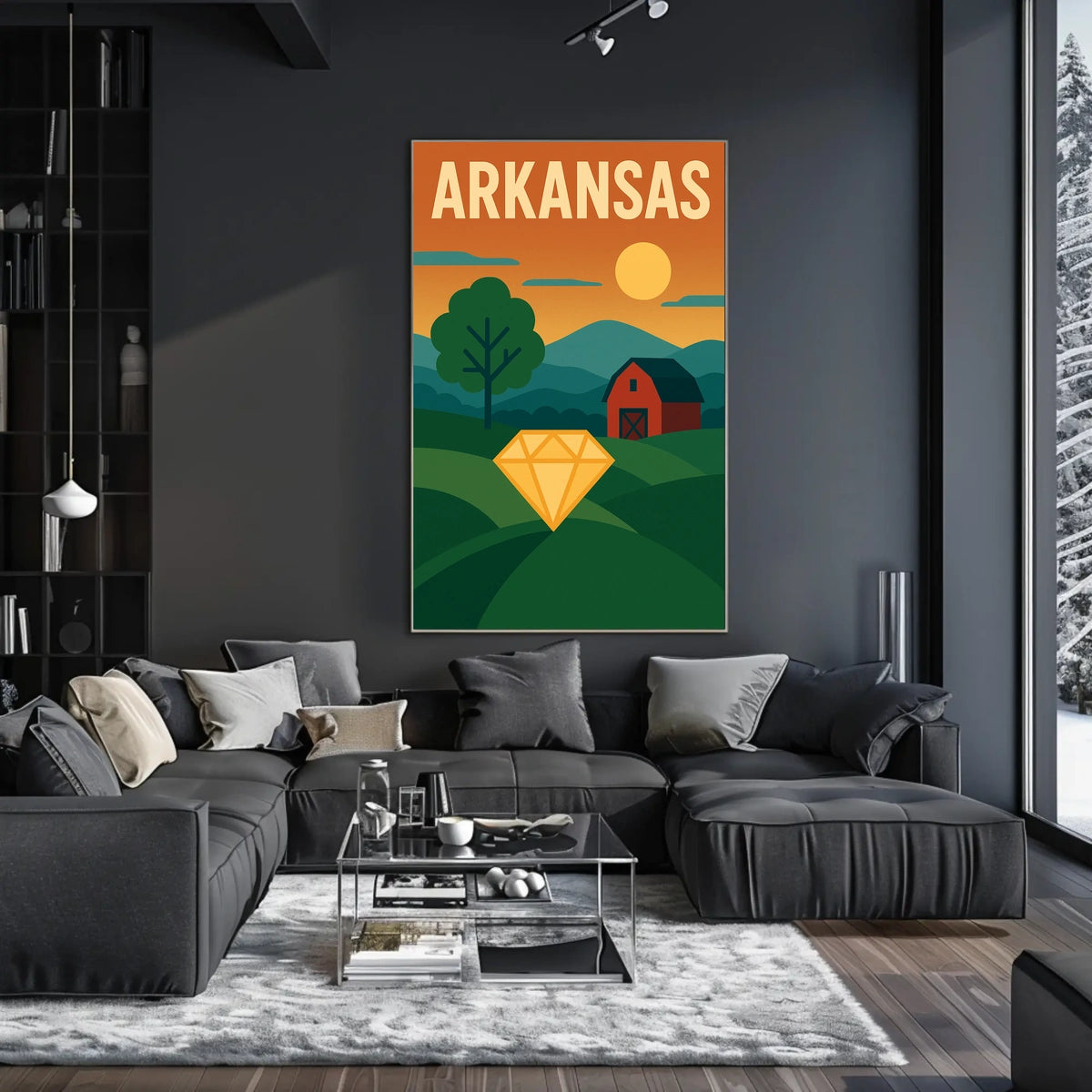 Arkansas Landscape Poster