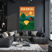 Arkansas Landscape Poster