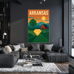 Arkansas Landscape Poster