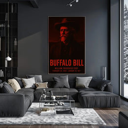 Buffalo Bill Portrait Historical or Presidential Poster