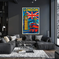 London Landmarks Poster