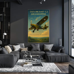 Taylorcraft L-2 Grasshopper Poster