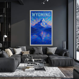 Wyoming Landscape Poster