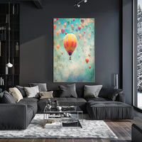 Colorful Balloon Festival Poster