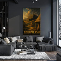 PuUkoholā Heiau Sacred Temple Poster