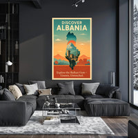 Discover Albania Wall Art Print for Decor