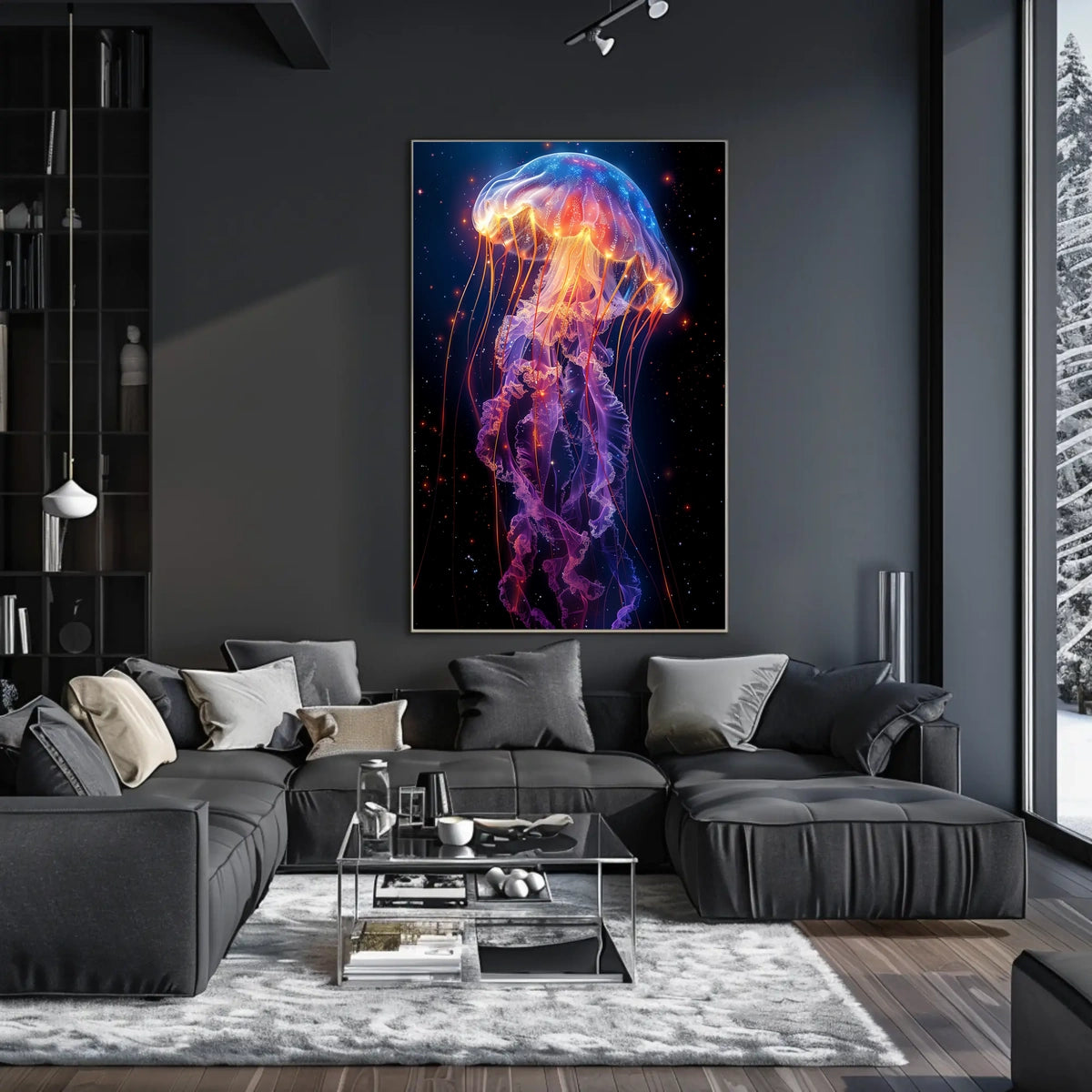 Cosmic Jellyfish Poster