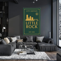 Little Rock City Edition Poster
