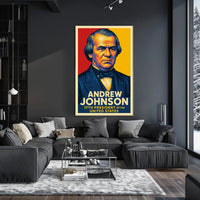 Andrew Johnson 17Th President Poster