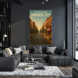Downtown Traverse City Poster