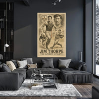 Jim Thorpe Legendary Athlete Jim Thorpe Poster