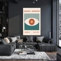 Bauhaus Exhibition Frankfurt July 19 1923 Poster