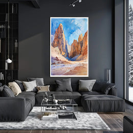 Mount Sinai Landscape Poster PosterGoat