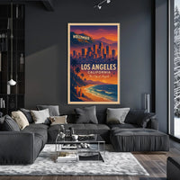 Los Angeles The City of Angels Poster