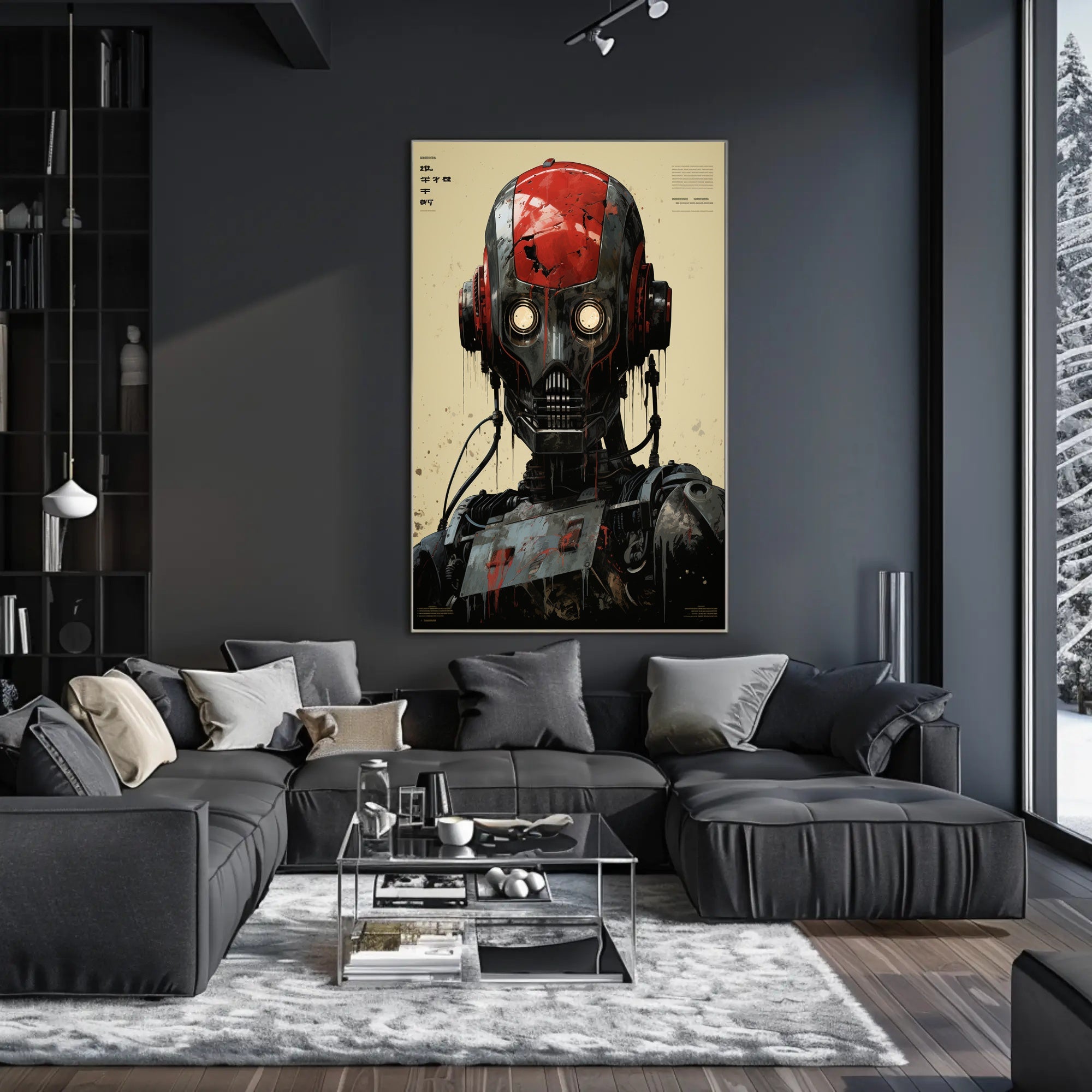 The Red-Eyed Machine Poster