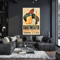 Dartmouth Winter Carnival 1942 Poster