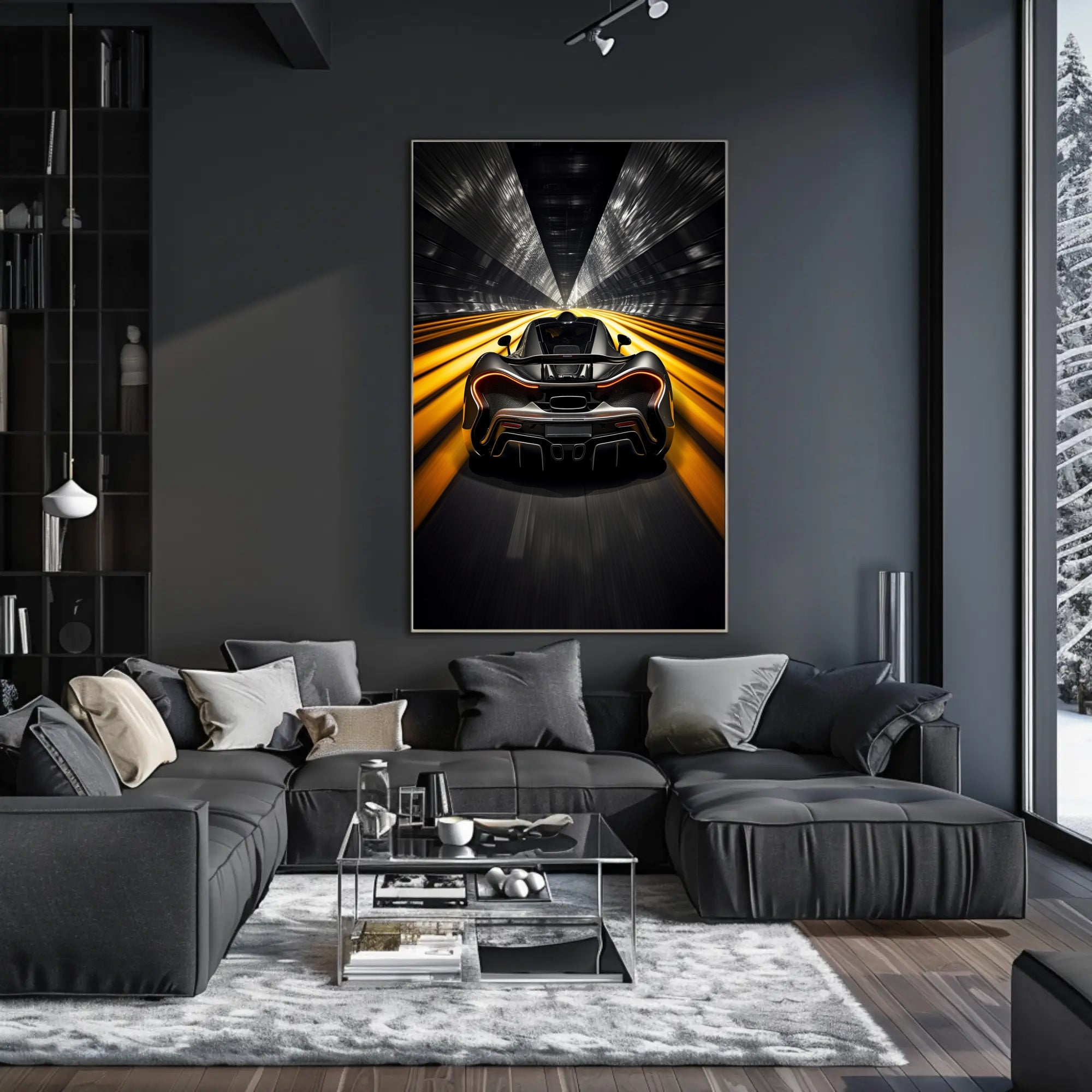 Speed in Motion Poster PosterGoat