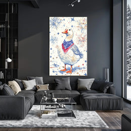 patriotic goose Poster