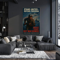 Stand United, Defend Freedom Poster