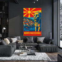 Discover Ohrid, North Macedonia Poster
