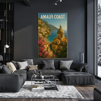 Amalfi Coast Poster Museum Quality Wall Art Print 18x24