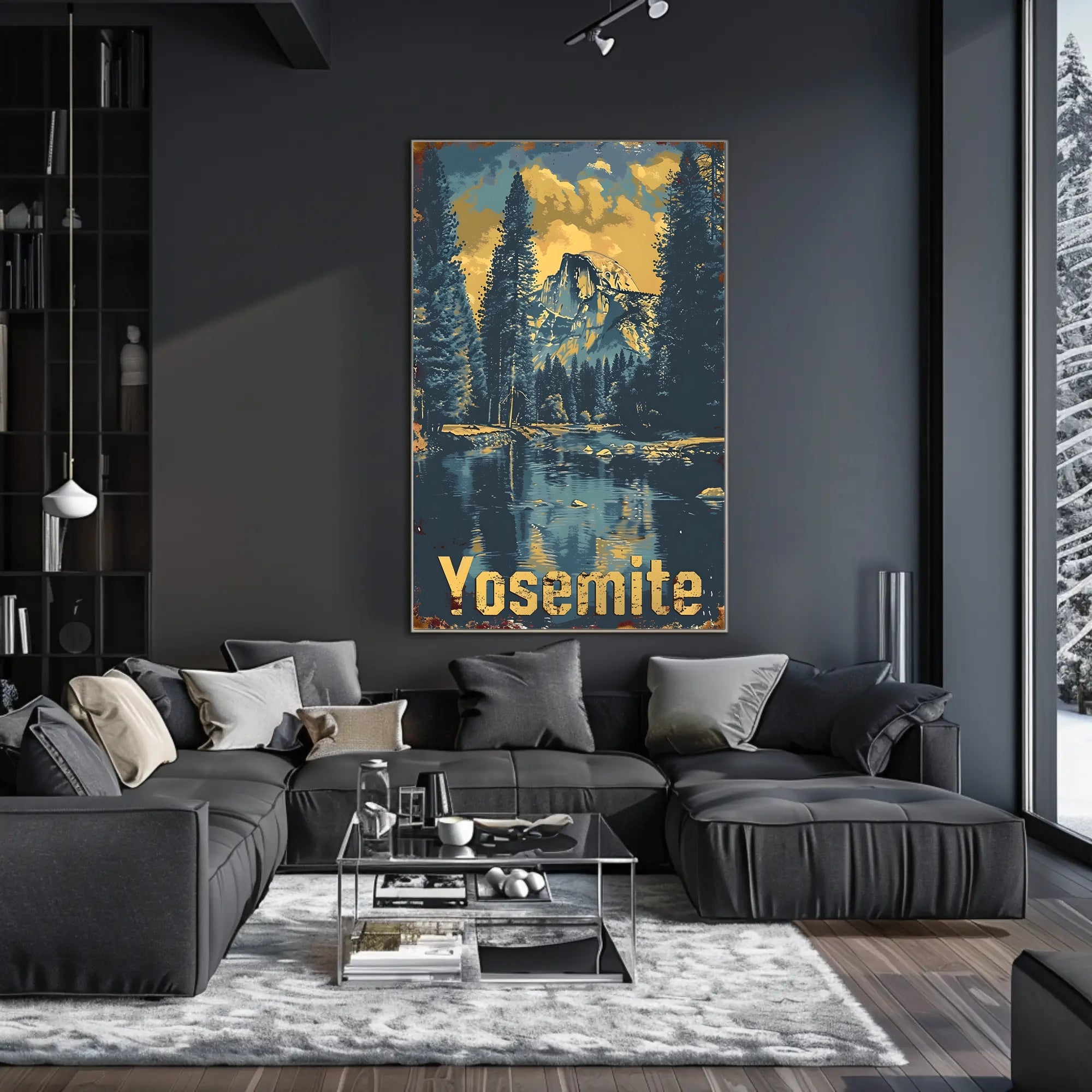 Scenic Yosemite Poster