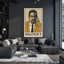 Malcolm X Poster