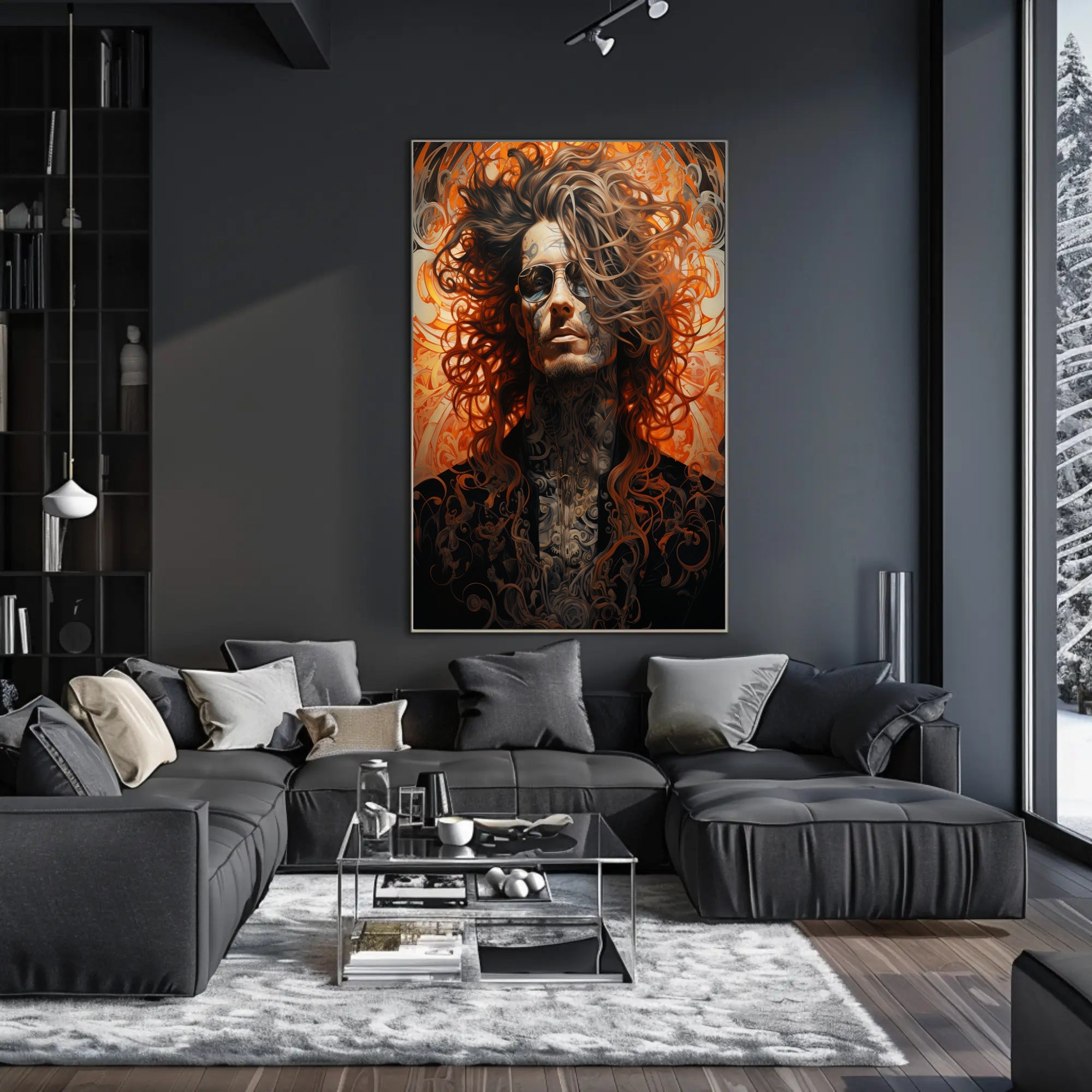 Whirlwind Of Expression Poster