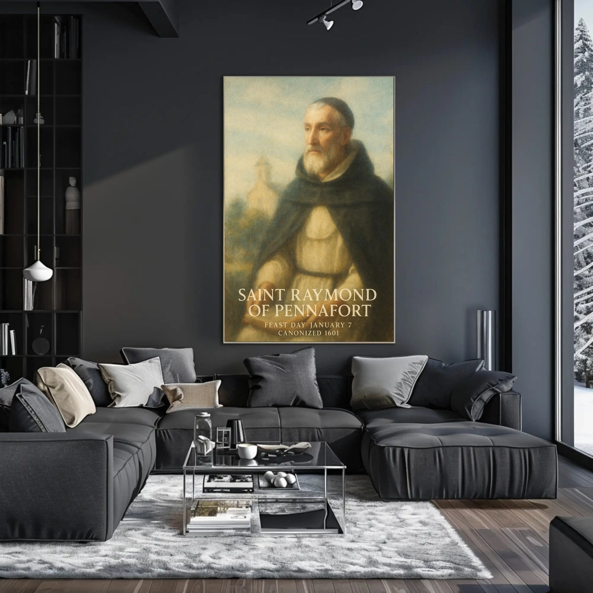 Saint Raymond Of Peñafort Poster