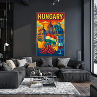 Vibrant Hungary Poster