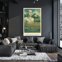 Shell Mounds Of Florida Poster