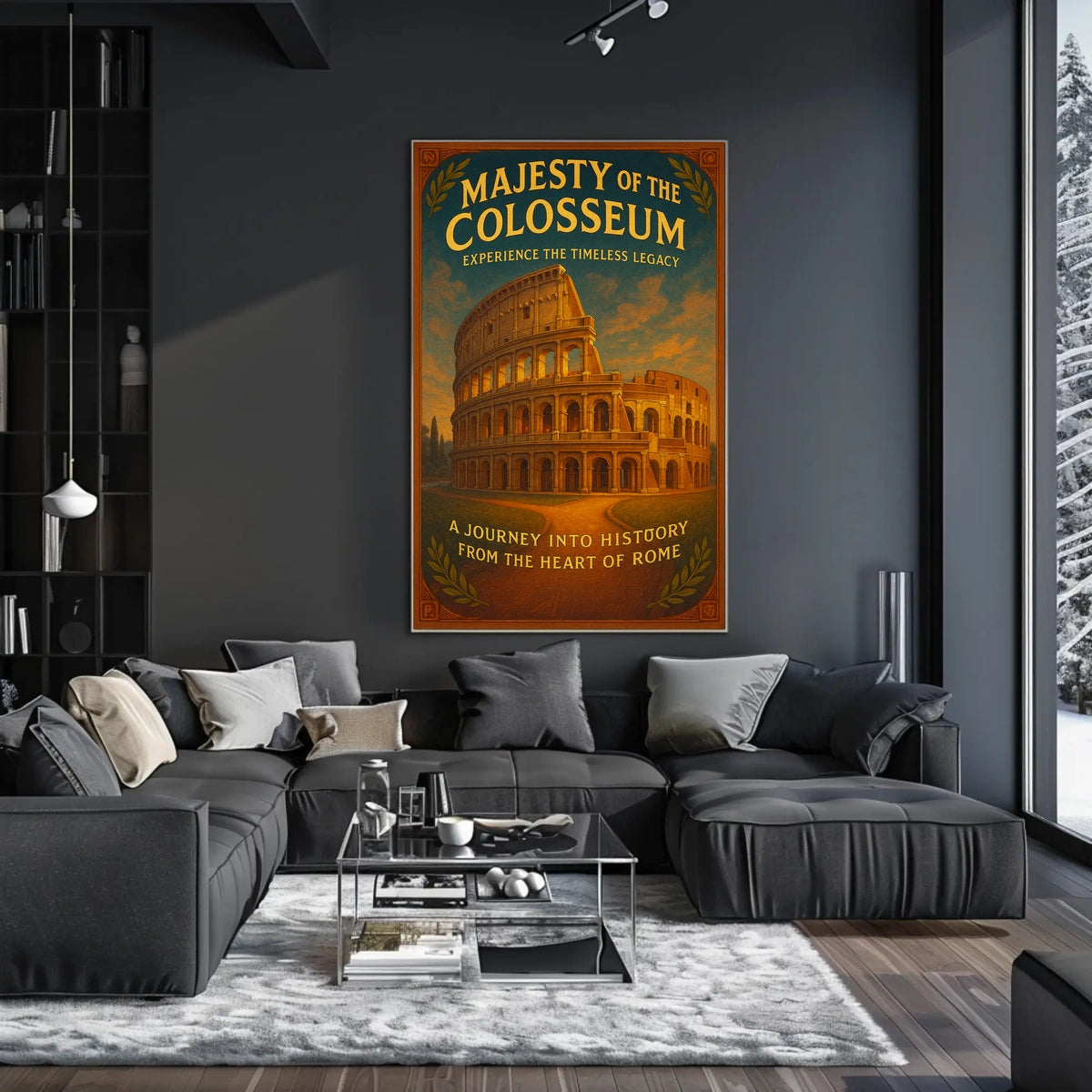 Majesty of the Colosseum Poster