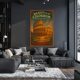 Majesty of the Colosseum Poster
