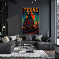 Texas Cowboy Poster