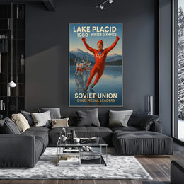 Lake Placid 1980 Winter Olympics Poster