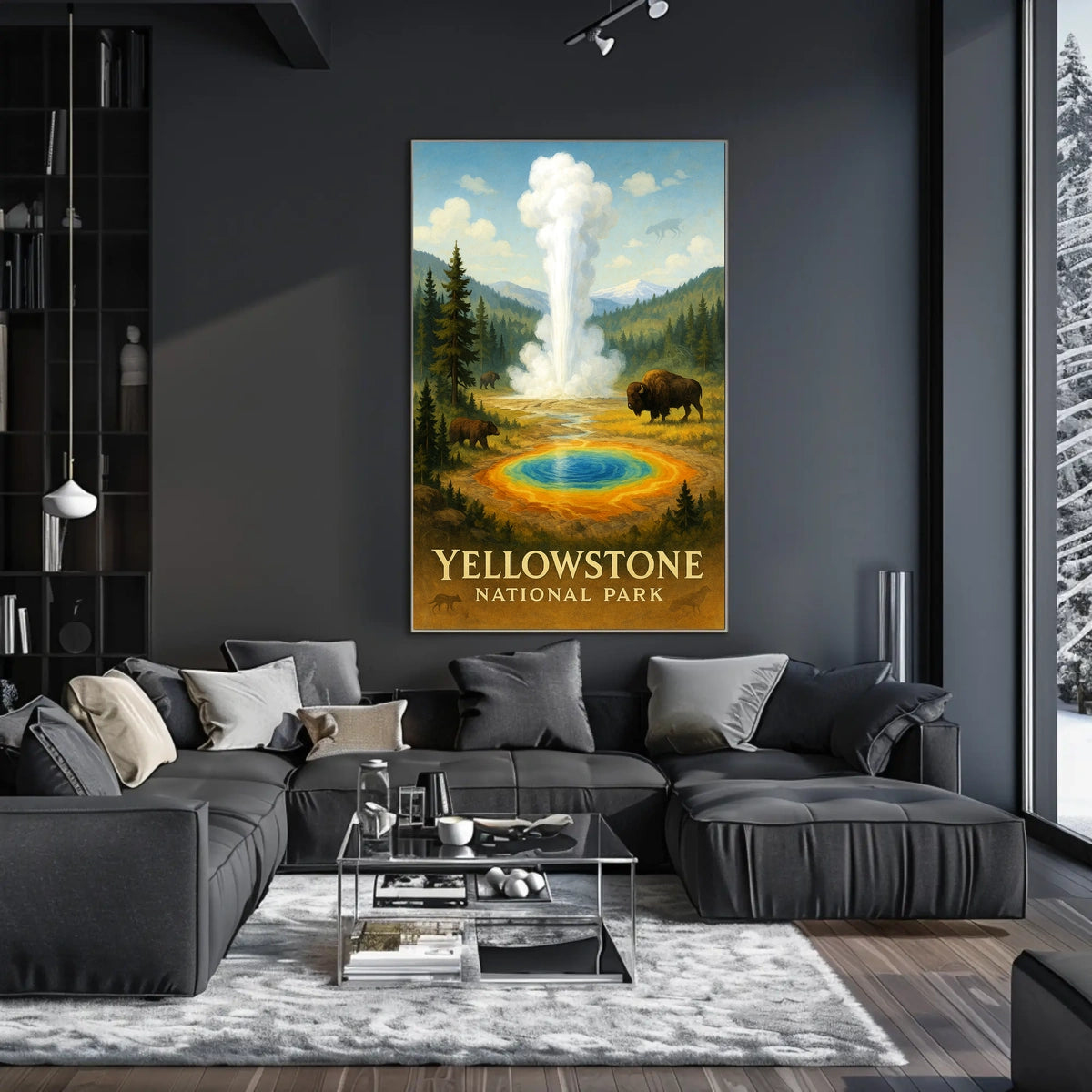 Yellowstone National Park Poster
