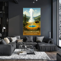 Yellowstone National Park Poster
