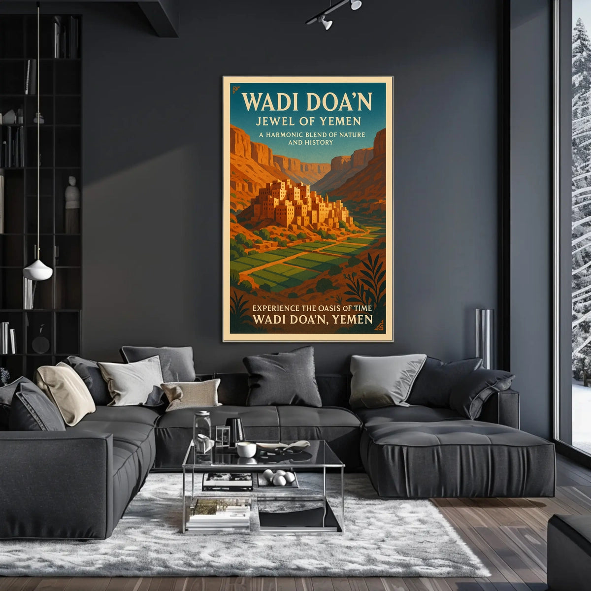Wadi DoaN Jewel Of Yemen Poster