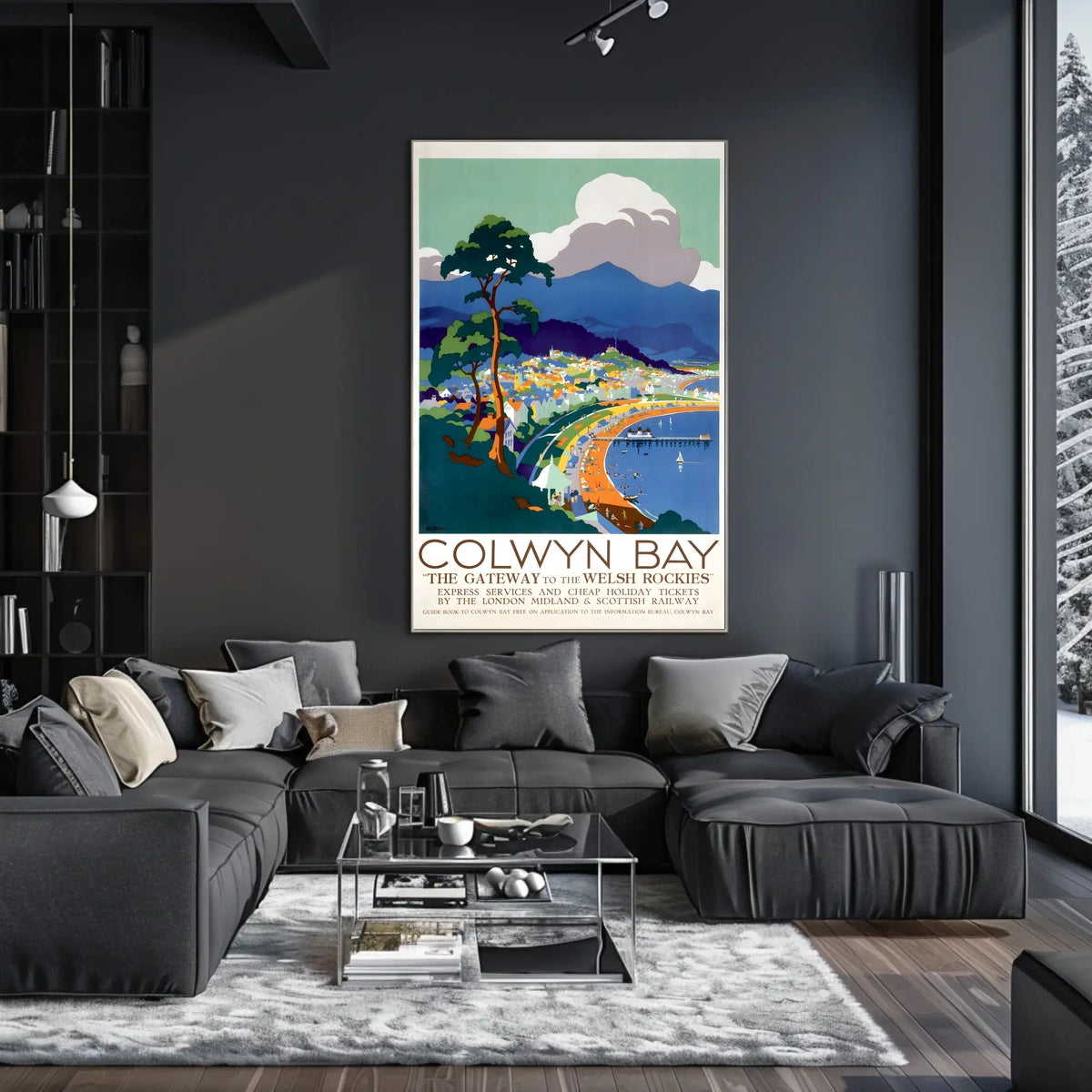 Colwyn Bay Gateway To The Welsh Poster